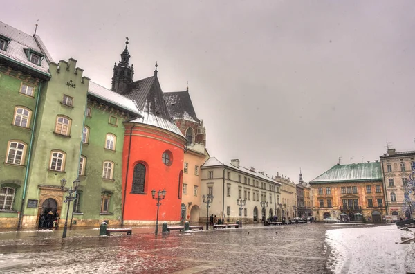 Krakow Winter Poland — Foto de Stock