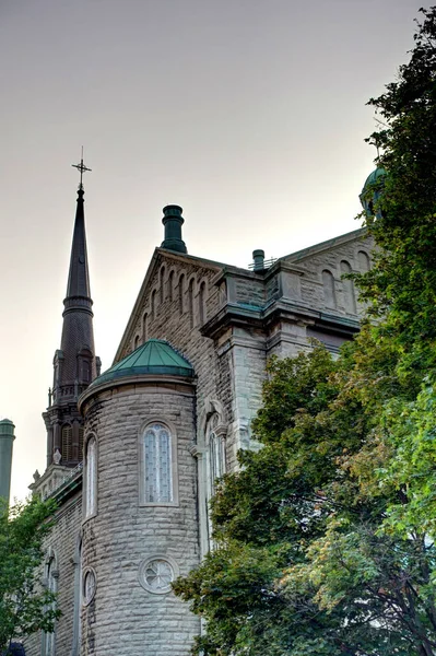 Quebec City Canada September 2017 Historical Center View Hdr Image — Stock fotografie