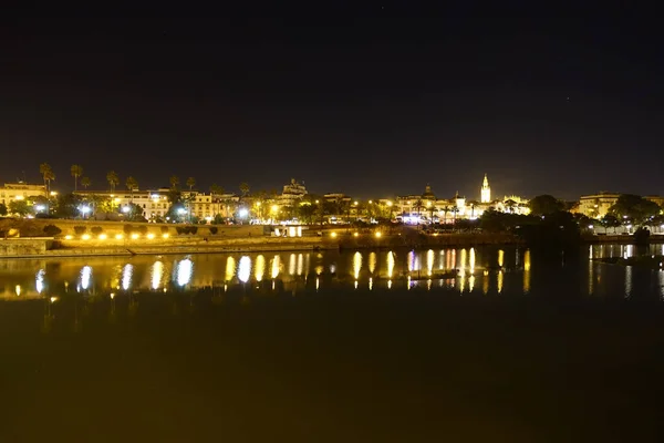 Sevilla Spain January 2019 Historical Center Evening — Photo