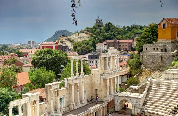 Ιστορική Πόλη Της Φιλιππούπολης Στη Βουλγαρία — Φωτογραφία Αρχείου