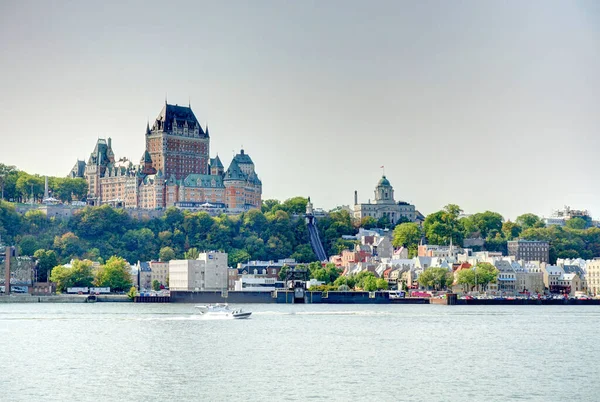 Quebec City Canada September 2017 Historical Center View Hdr Image — Stock Photo, Image