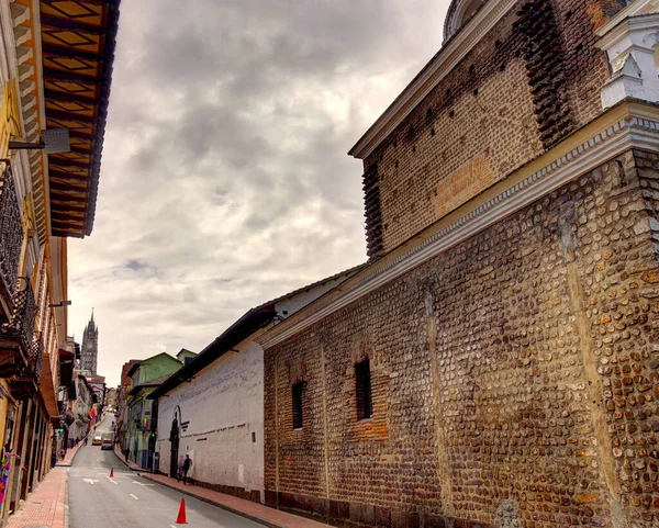 Quito Ecuador May 2018 Історичний Центр Кіто Сині Години Hdr — стокове фото