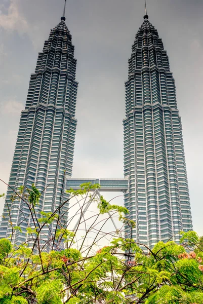 Kuala Lumpur Malaysia March 2019 Petronas Towers Klcc Hdr Image — 图库照片