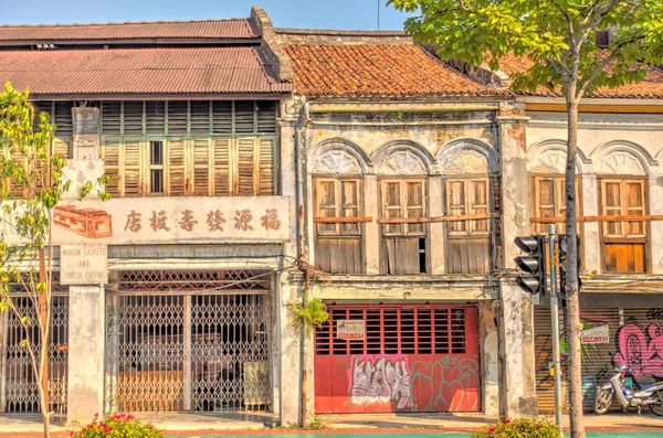 Penang Malaysia March 2019 Historical Center Springtime — Foto Stock