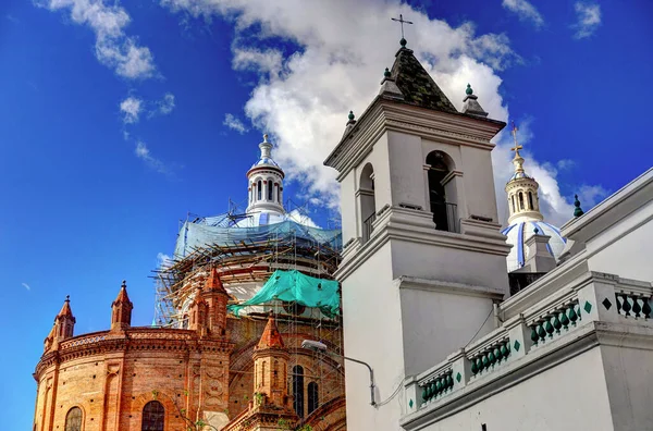 Cuenca Ecuador April 2018 Historical Landmarks View Hdr Image — Foto de Stock