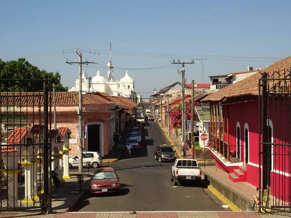 Leon Nicaragua January 2016 Cityscape Beautiful View Hdr Image —  Fotos de Stock