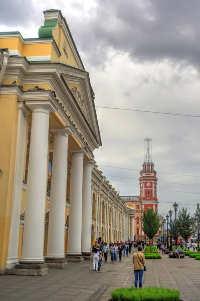 Saint Petersburg Russia August 2018 Історичний Центр Хмарну Погоду — стокове фото