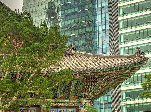 Seoul South Korea September 2016 Історичний Центр Сеула Сонячну Погоду — стокове фото