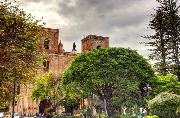 Cuenca Ecuador April 2018 Historical Landmarks View Hdr Image — стокове фото