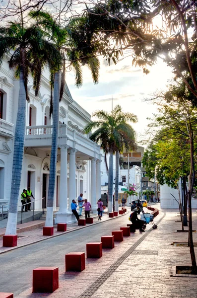 Santa Marta Colombia April 2019 Historical Center Sunny Weather — 스톡 사진