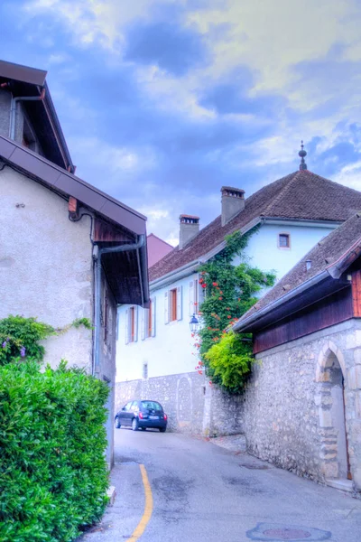 Annecy France August 2019 Historical Center Summertime — Fotografia de Stock