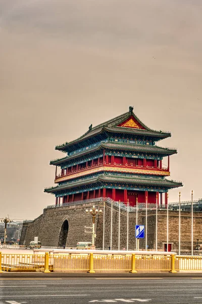 Beijing Capital China Famous Its Ancient Architecture Monuments — Stockfoto