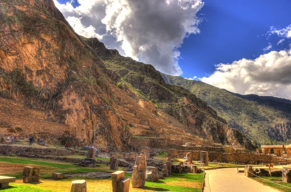 Pisaq Inca Site Peru — стоковое фото