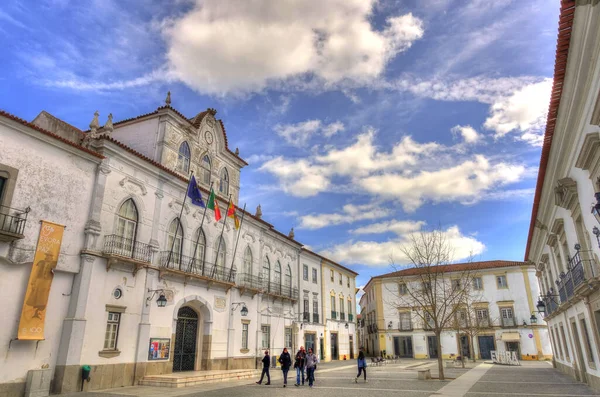 Историческая Архитектура Evora Portugal Europe — стоковое фото