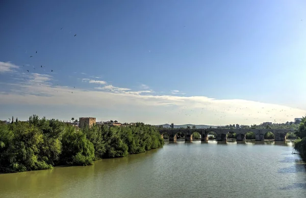 CORDOBA, SPAIN - April 2017: Historical center in springtime, HDR image