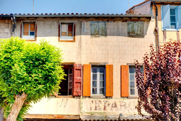 Foix France August 2019 Historical Center Summertime Hdr Image — Stockfoto