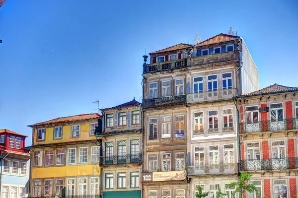 Porto Portugal June 2021 Historical Center Summertime Hdr Image — Foto Stock