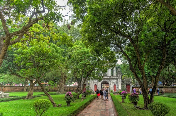 Hanoi Vietnam November 2020 City Center Cloudy Weather — Stok fotoğraf