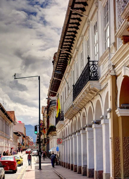 Cuenca Ecuador April 2018 Historical Landmarks View Hdr Image — Foto Stock