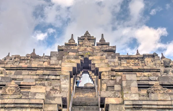 Borobudur Tempel Java Indonesien — Stockfoto