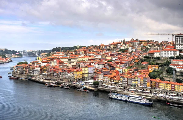 Porto Portugal June 2021 Historical Center Summertime Hdr Image — Fotografia de Stock