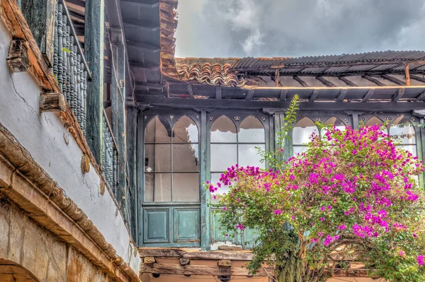 Villa Leyva Colombia April 2019 Historical Center Cloudy Weather — Stock Fotó