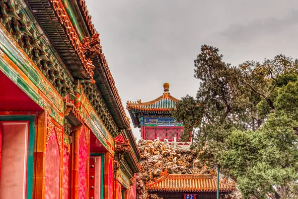 Beijing Capital China Famous Its Ancient Architecture Monuments — Fotografia de Stock