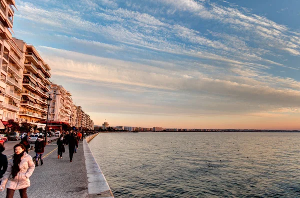 Thessaloniki Greece Beautiful View Atmosphere — Stock fotografie
