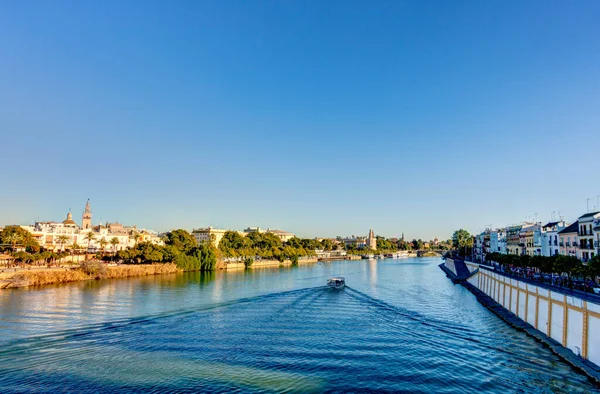 Sevilla Spain January 2019 Historical Center Sunny Weather — Stockfoto