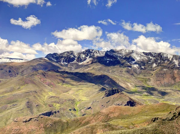Scenic View Altiplano Landscape Peru — Fotografia de Stock