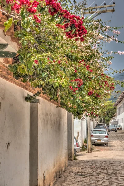 Villa Leyva Colombia April 2019 Historical Center Cloudy Weather — ストック写真