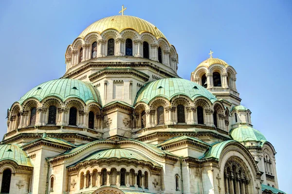 Sofia Bulgaria April 2021 Historical Center Springtime — Photo