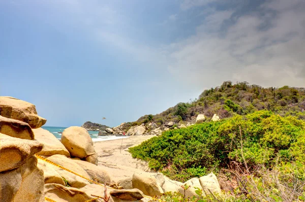 Tayrona National Park Landscape Colombia — Stockfoto