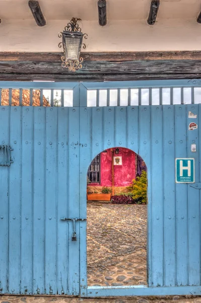 Villa Leyva Colombia April 2019 Historical Center Cloudy Weather — Fotografia de Stock