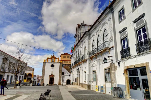 Historical Architecture Evora Portugal Europe — Foto Stock