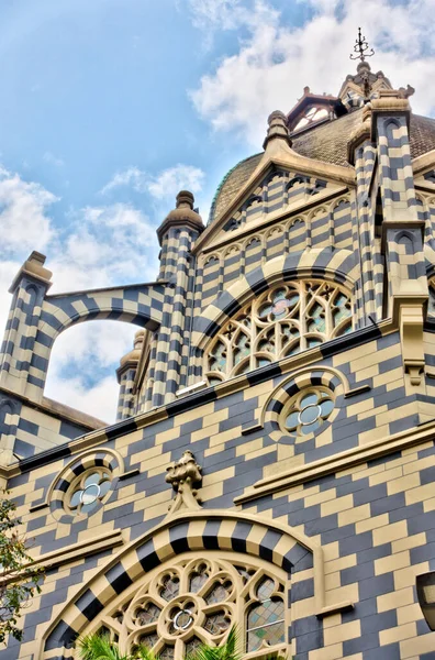 Guatape Colombia April 2019 Historical Center Cloudy Weather — Stockfoto