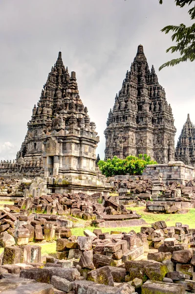 Prambanan Tapınağı Java Endonezya — Stok fotoğraf