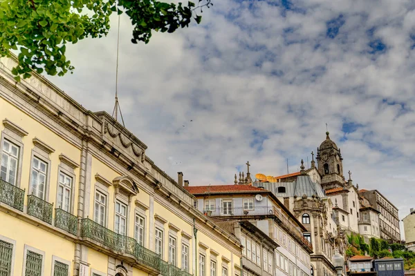 Porto Portugal June 2021 Historical Center Summertime Hdr Image — Foto Stock