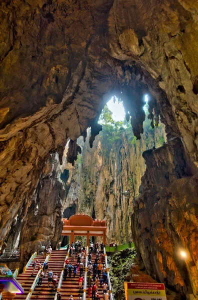 Kuala Lumpur Malaysia March 2019 Batu Caves Sunny Weather — 图库照片