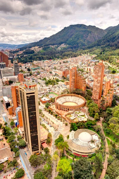 Bogota Colombia April 2019 Cityscape Cloudy Weather — Photo