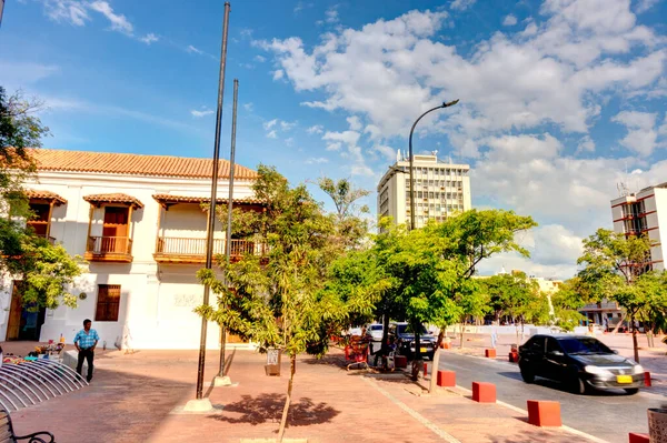 Santa Marta Colombia April 2019 Historical Center Sunny Weather — ストック写真