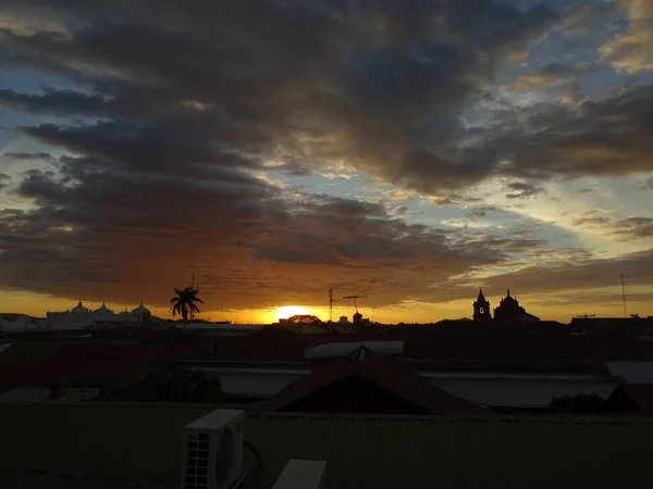 Leon Nicaragua January 2016 Cityscape Beautiful View Hdr Image — ストック写真