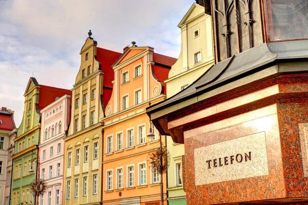 Wroclaw Poland August 2021 Historical Center Summertime — 图库照片