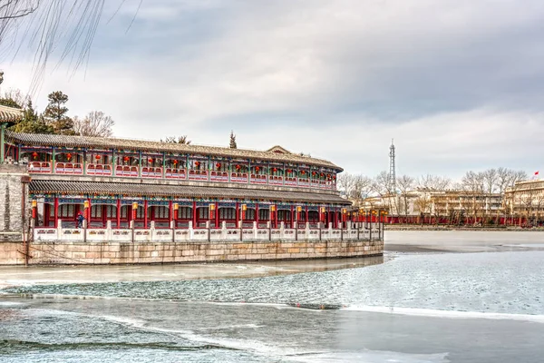 Beijing Capital China Famous Its Ancient Architecture Monuments — Stok fotoğraf