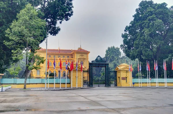 Hanoi Vietnam November 2020 City Center Cloudy Weather — Stok fotoğraf