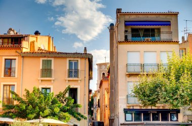 Cassis, France - August 2019 : Picturesque harbour in summertime