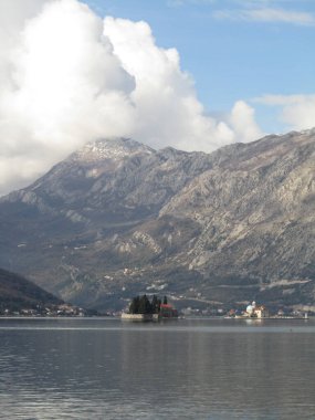 The Bay of Kotor beautiful landscape