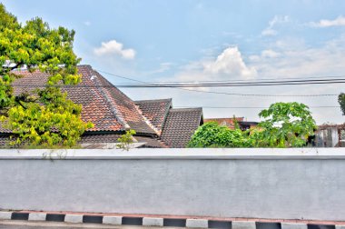 YOGYAKARTA, INDONESIA - APRIL 2019: Historical center in sunny weather