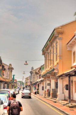 Chinatown in Malacca, Malaysia