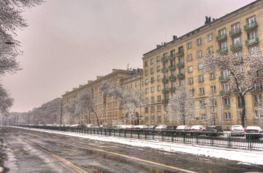 Krakow in winter, Poland
